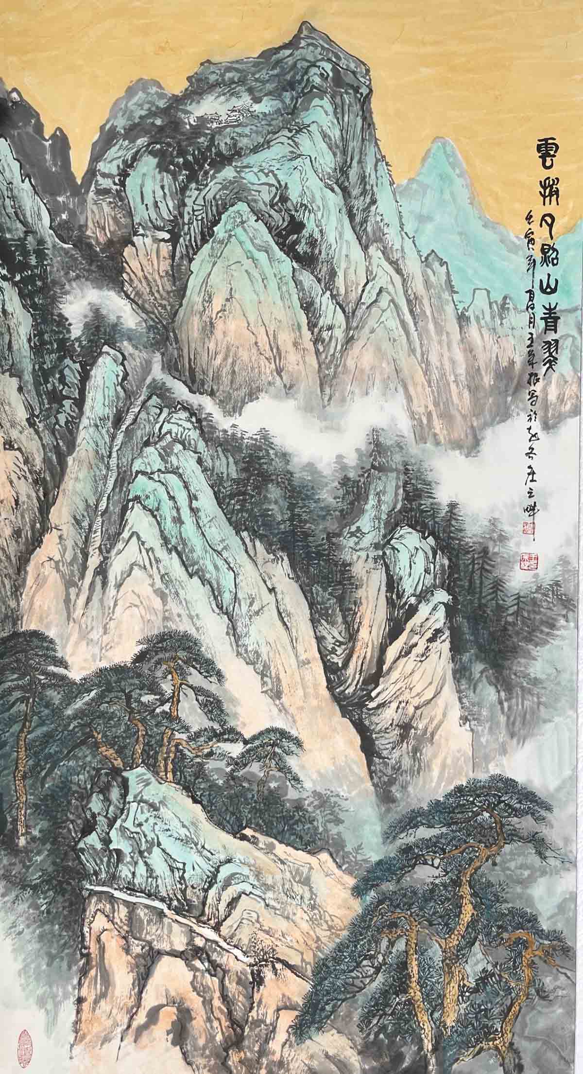 从江苏里下河地区走向世界的著名国画家——王余根