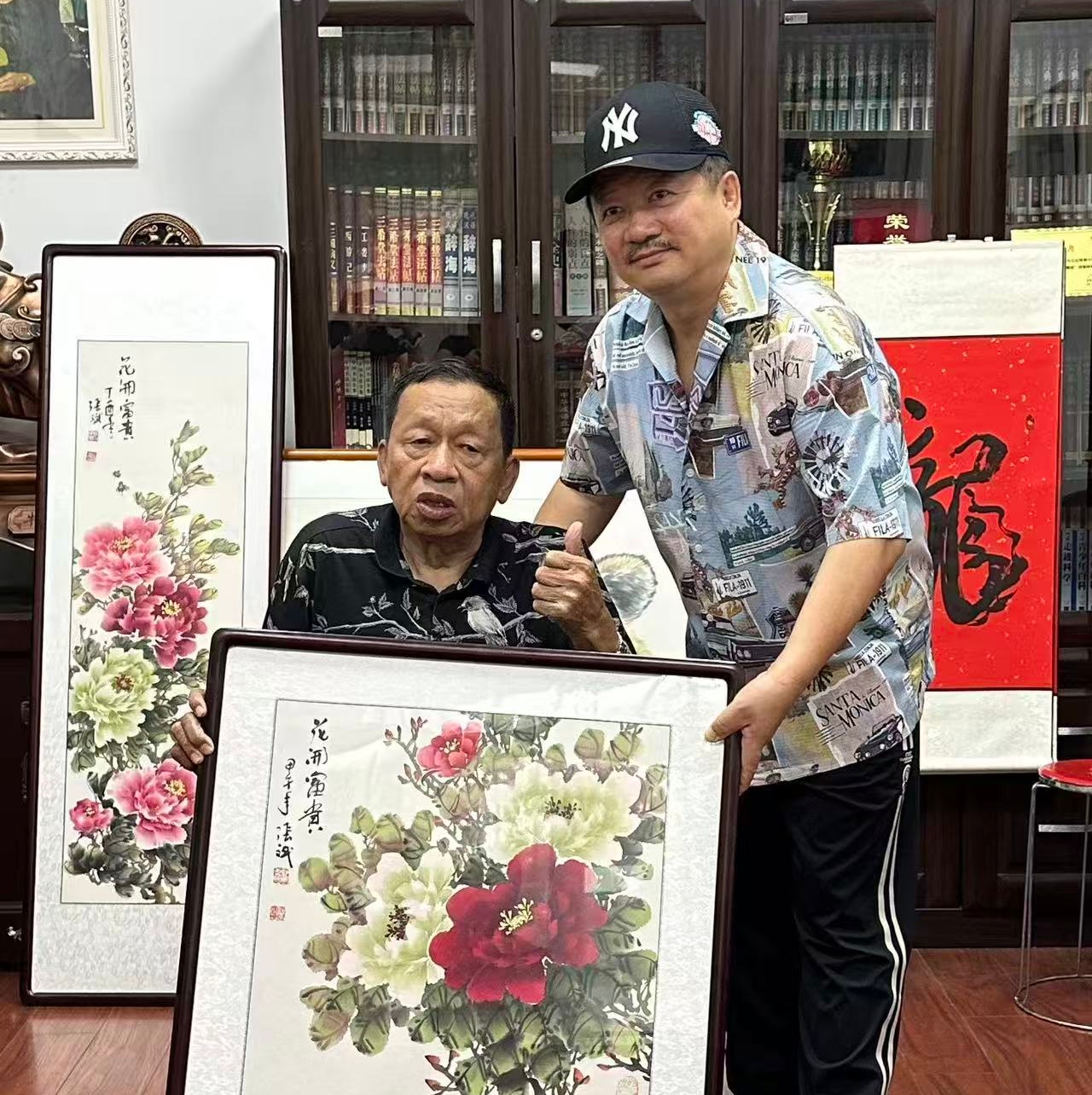 翰墨弦音共雅韵 书画家张斌与赵本山弟子唐鉴军共绘文化艺术新篇